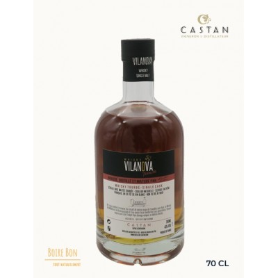 Castan, Villanova Terrocita, 43%, Whisky, France