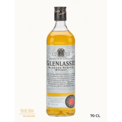 Glenlassie, Blend scotch, 40%, 70cl, Whisky, Écosse