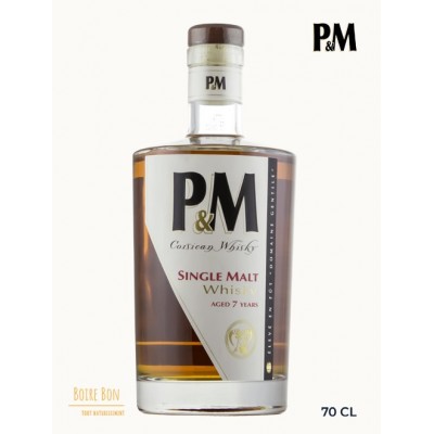 P&M, Single malt signature, 42%, 70cl, Whisky, France