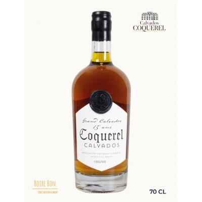 Coquerel, 15 ans, Calvados, 42%, 70cl